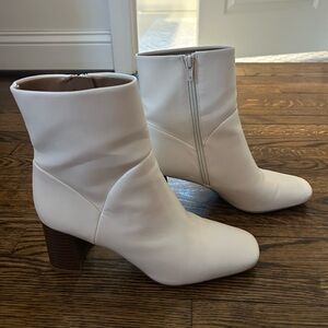 White Ankle Boots